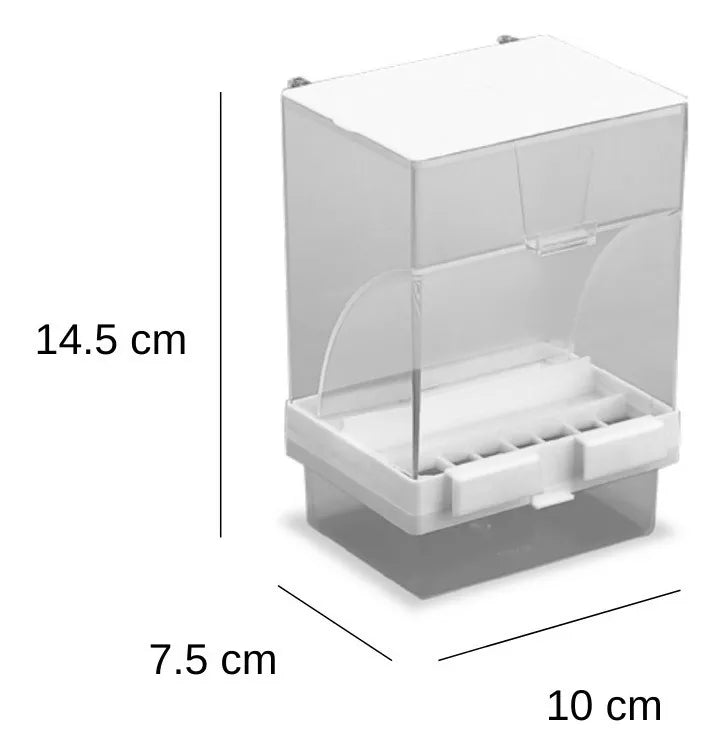 Comedero Plastico Tipo Tolva Para Aves