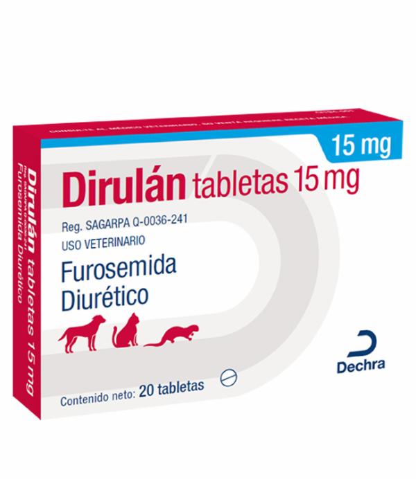 Dirulán tabletas 15 mg