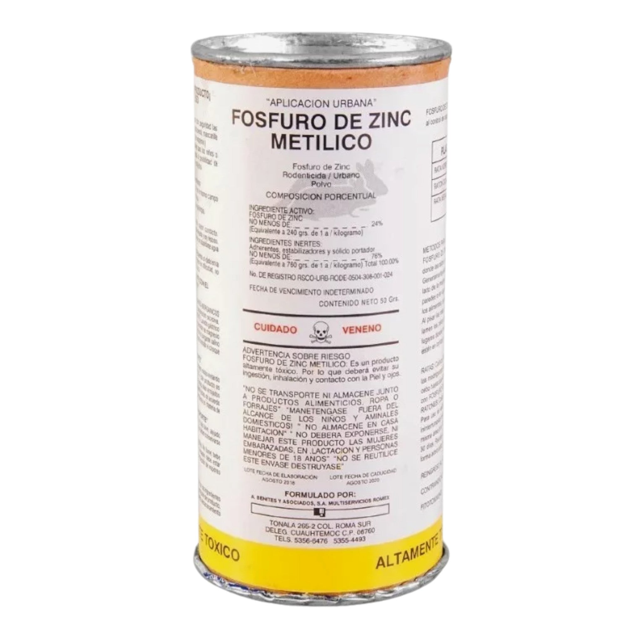 Fosfuro de Zinc Metílico