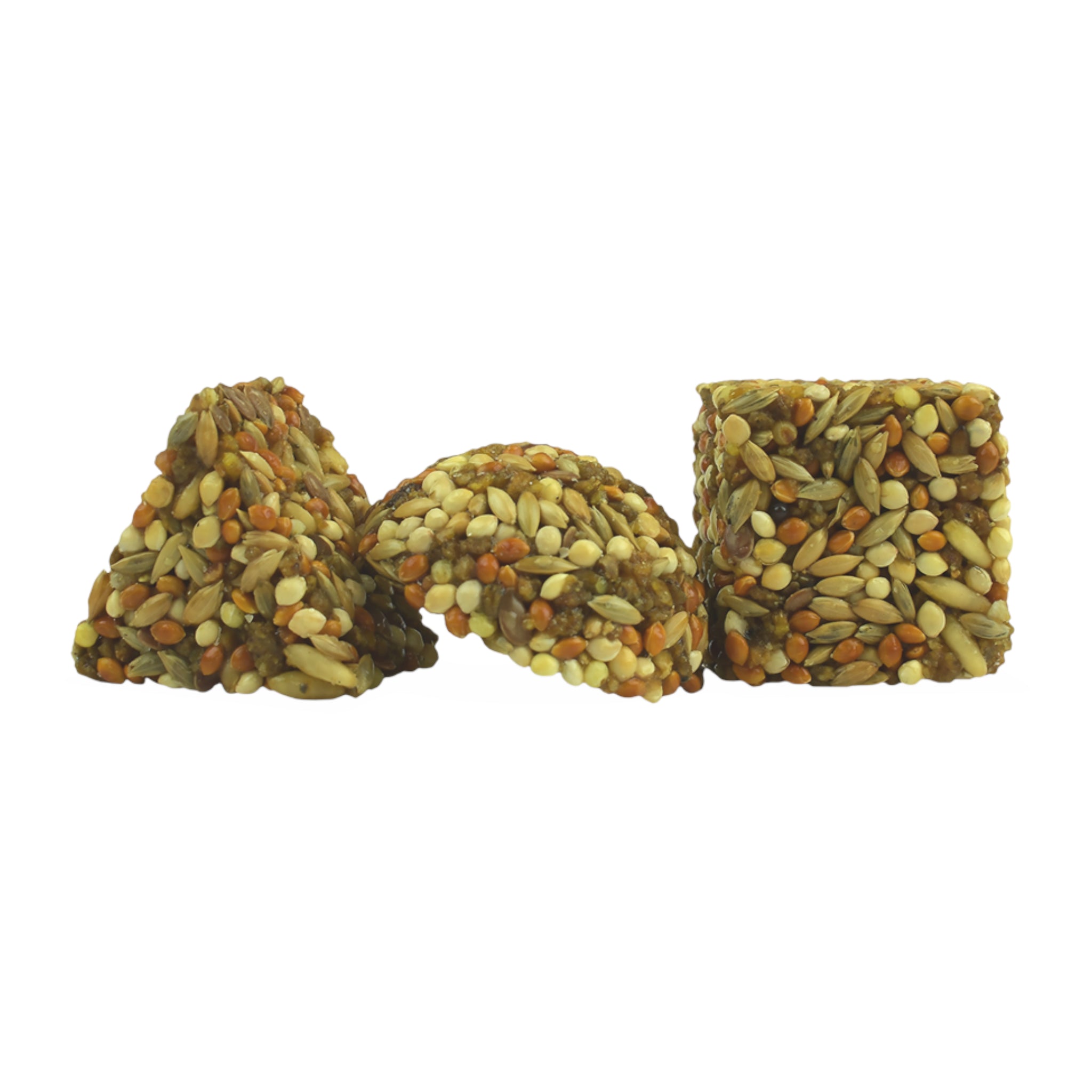 Mezcla de semillas FunBites que estimula el forrajeo en aves pequeñas