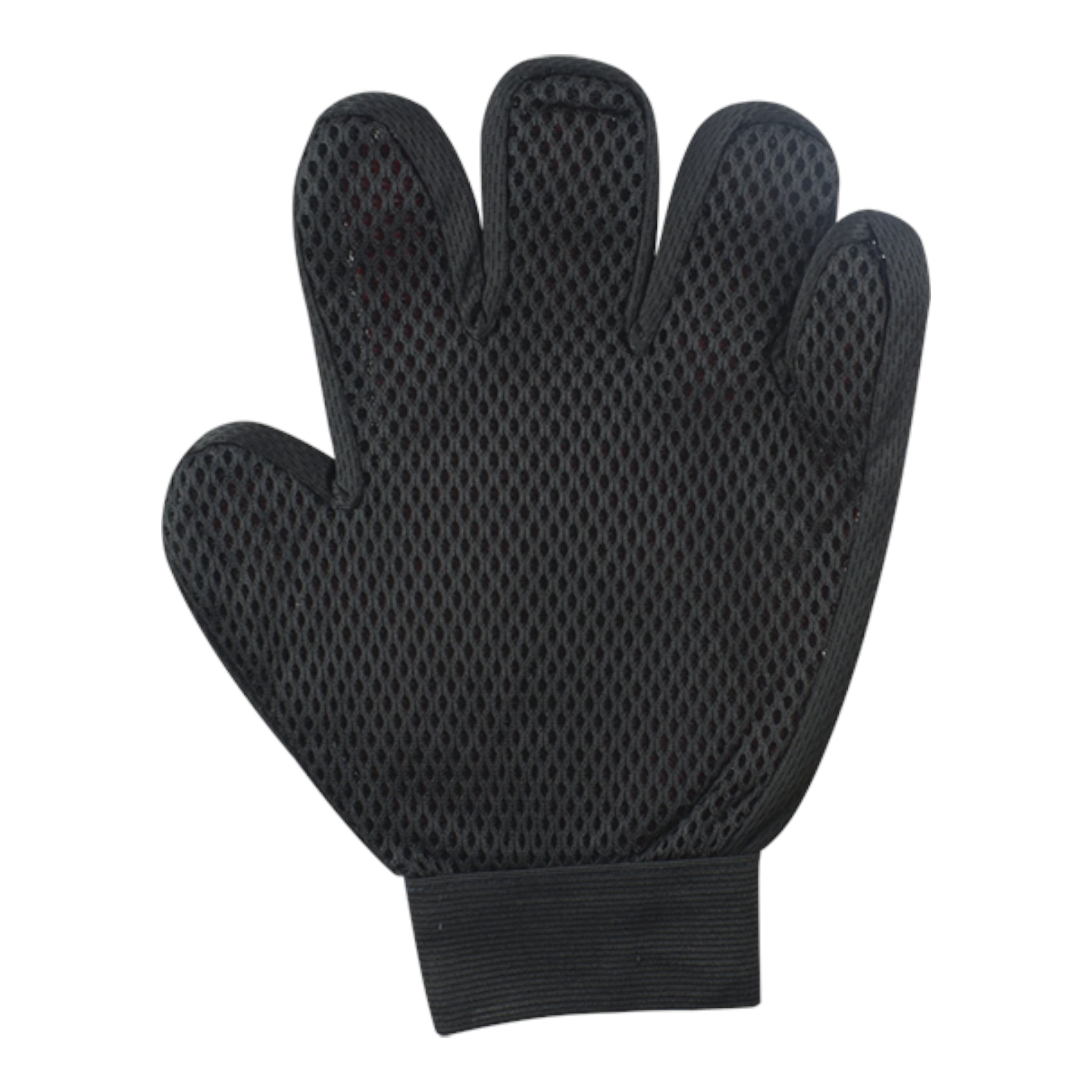 Parte trasera del guante limpiador 2 en 1 con malla respirable