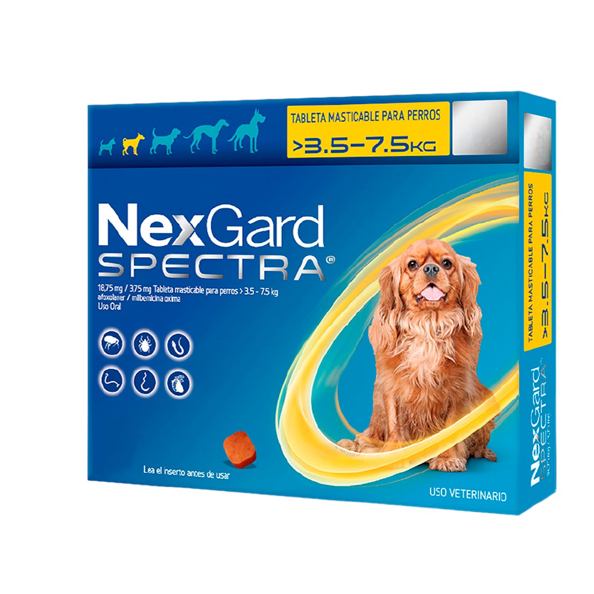 NexGard Spectra 3.6 - 7.5kg