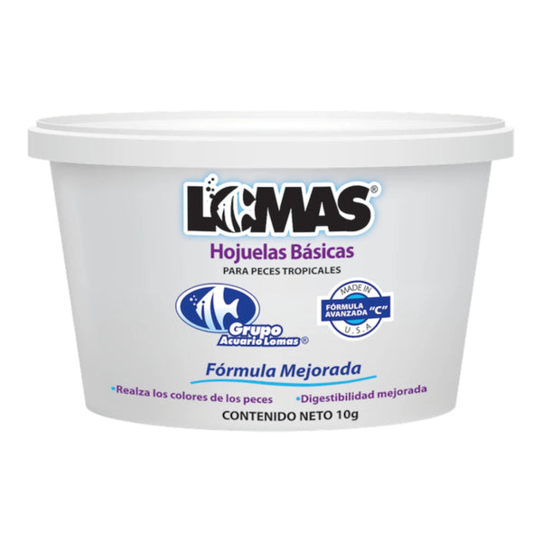 Hojuelas Básicas Lomas para Peces Tropicales - Realza Color