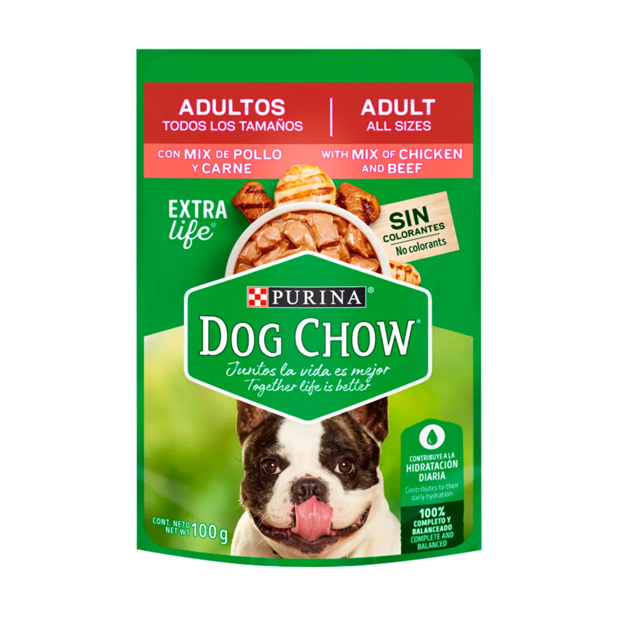 Dog chow adultos  alimento húmedo