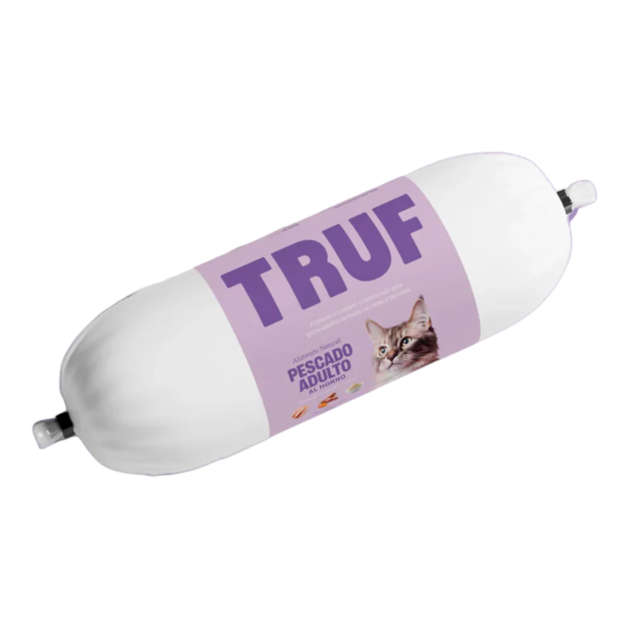 Empaque del alimento horneado de pescado TRUF para gatos adultos 200g