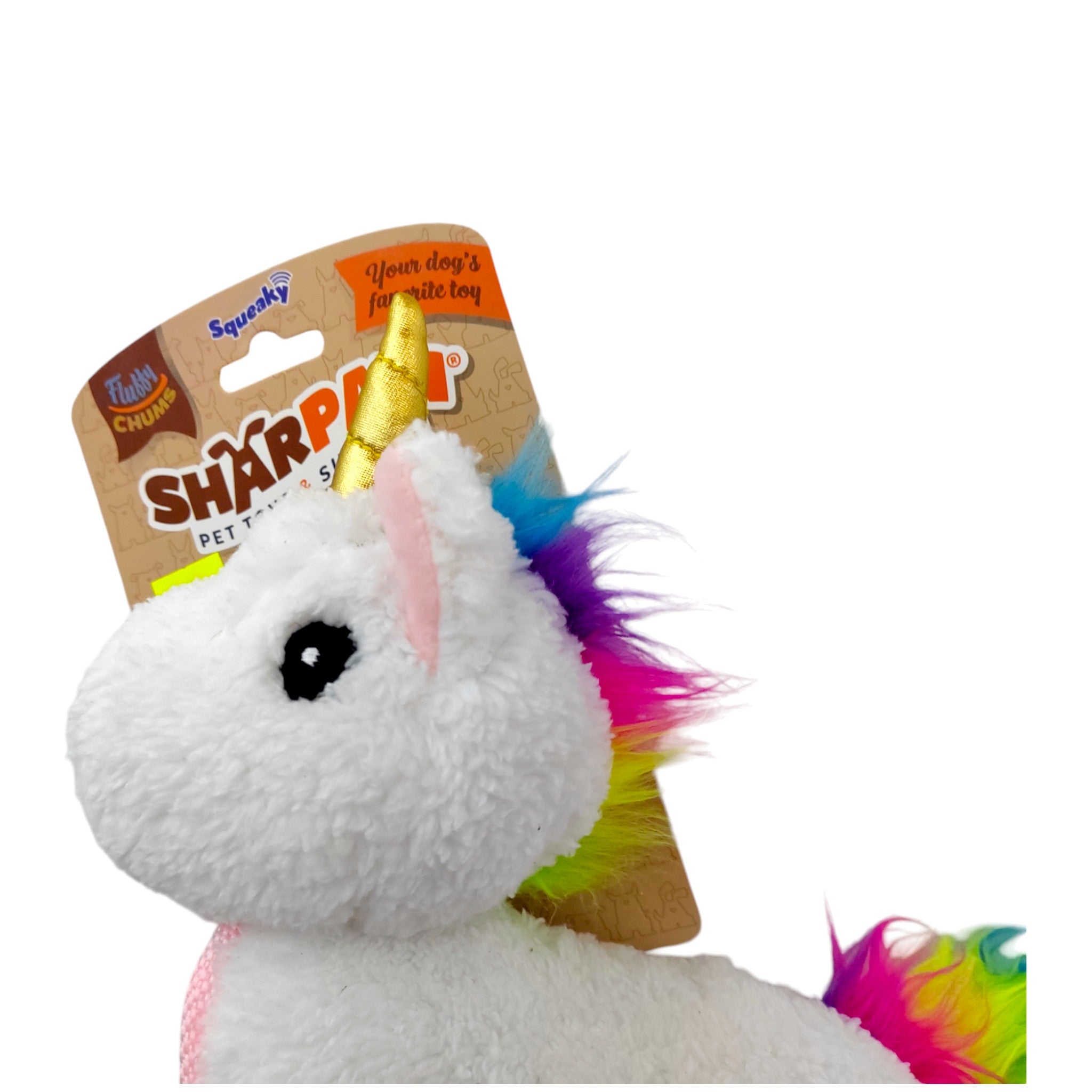 Peluche de unicornio con sonido Sharpaw