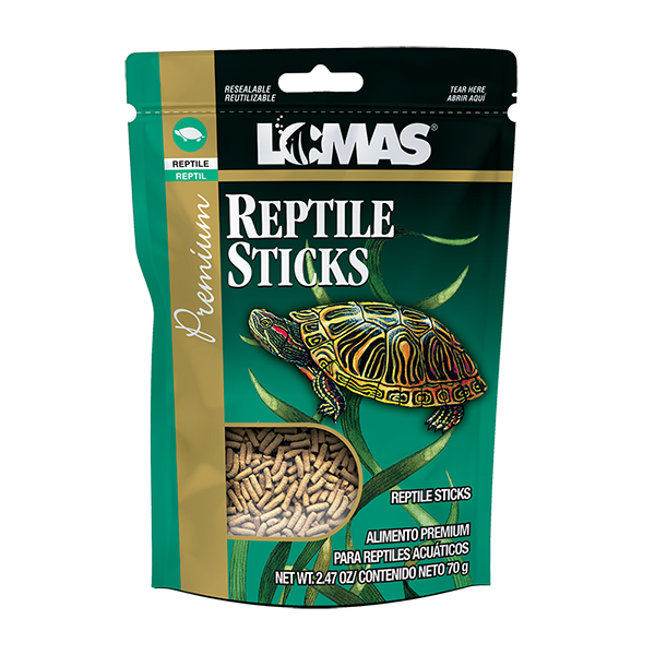 Reptile Sticks Alimento para Tortugas y Reptiles Acuáticos